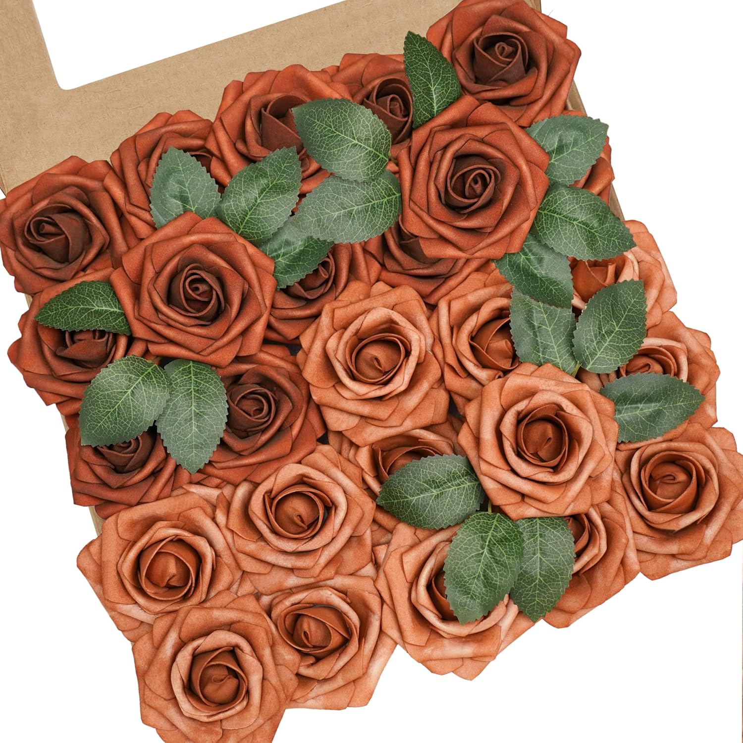 Florist Supply Bulk - 25 قطعة من الورد الاصطناعي لترتيبات