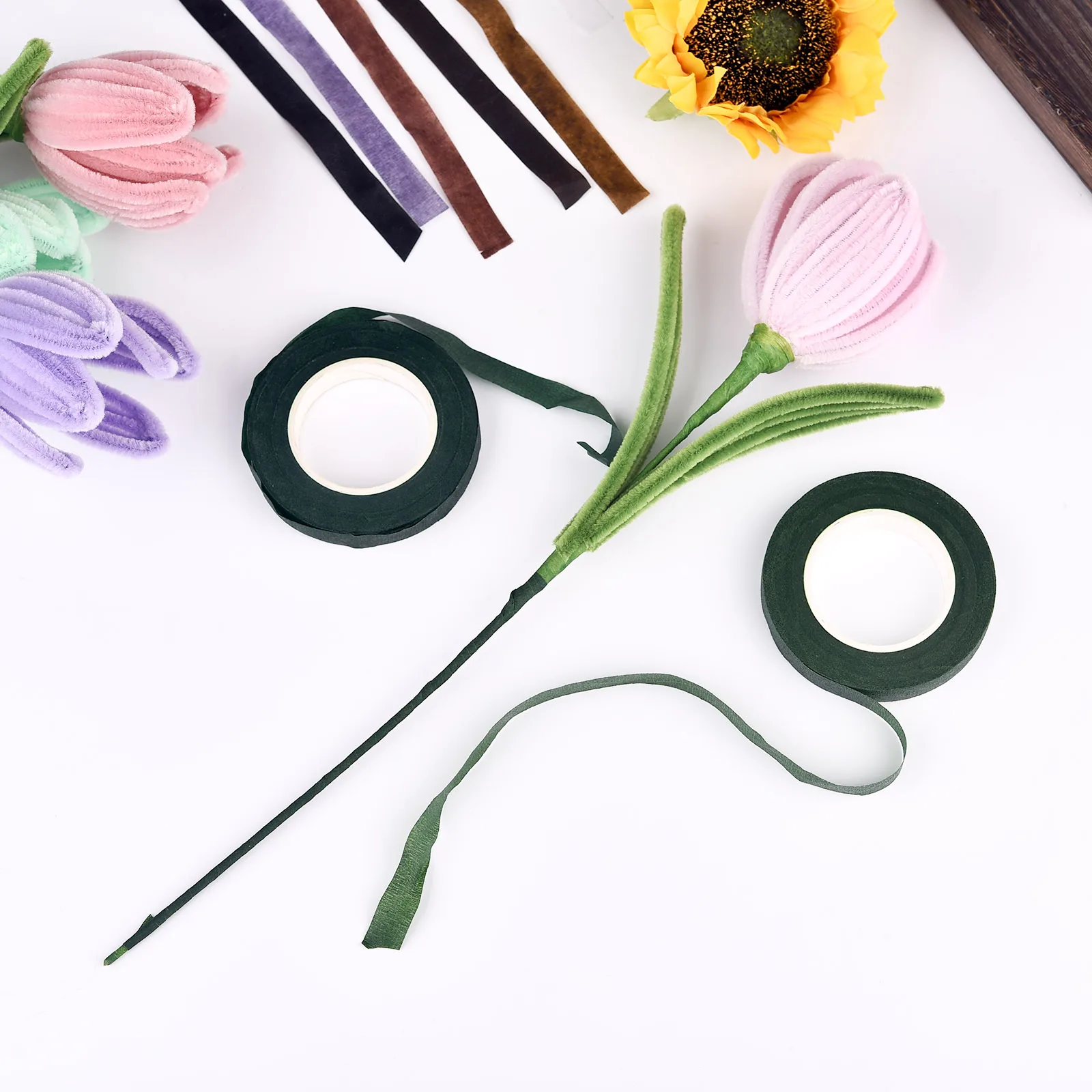 شريط تغليف سيقان الزهور 30 يار - مراجعة Florist Flower Supply وسعره
