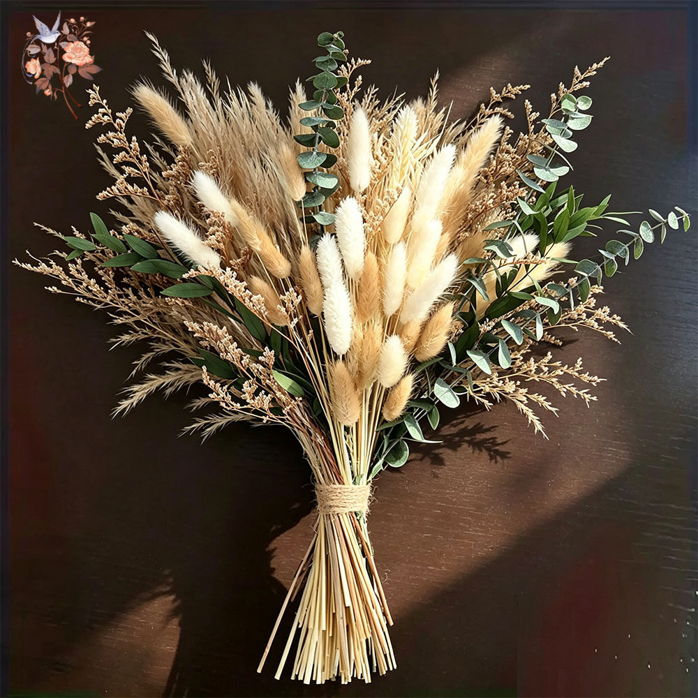 باقة من 80 قطعة من الزهور الطب - مراجعة Eucalyptus Preserved وسعره