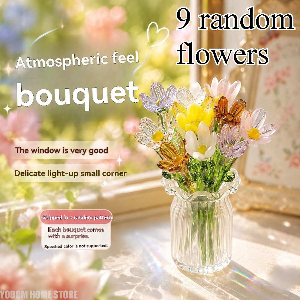 زينة زهور زجاجية ملونة مصنوعة  - مراجعة Florist Supply Vases وسعره