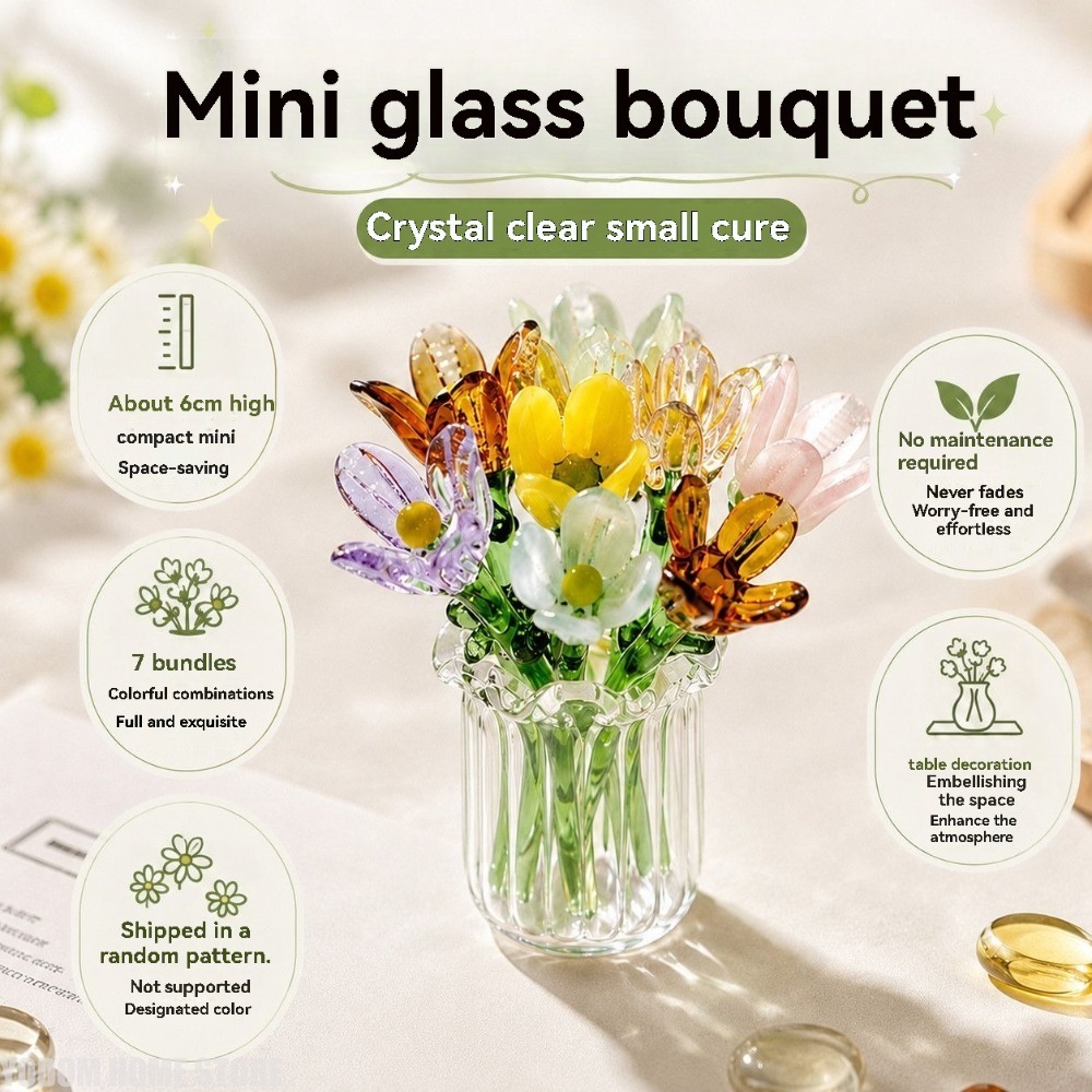زينة زهور زجاجية ملونة مصنوعة  - مراجعة Florist Supply Vases وسعره